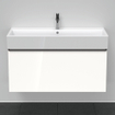 Duravit D-Neo wastafelonderkast 98.4x44x44.2cm 1 lade wit Hoogglans SW640752