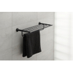 Duravit Starck T Handdoekhouder - 4 rijen - 61cm - zwart mat SW297093