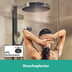 Hansgrohe Rainfinity showerpipe 360 1jet met showertablet 350 chroom SW918118