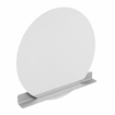 Mondiaz SPOT Badkamerspiegel - rond 120cm - spiegelplanchet - kleur Plata SW1235587