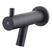 Wiesbaden Amador fonteinkraan met muurbevestiging Kiwa 1/2'' mat zwart SW417831