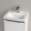 Villeroy & Boch Subway 3.0 fontein 37x30.5x13.5cm met 1 kraangat zonder overloopgat Wit Ceramic+ SW701248