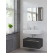 Bruynzeel Mambo wastafelonderkast met topblad 75x46,5cm hoogglans antraciet - OUTLET UDEN STORE25057