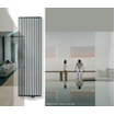 Vasco Arche VVB designradiator met verticale buizen 470x2200mm 1279 watt antraciet 7240788