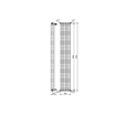 Plieger Venezia designradiator dubbel verticaal 1970x304mm 1168W parelgrijs (pearl grey) 7252685