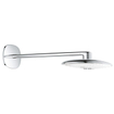 GROHE Rainshower Duo 360 Hoofddouche - 36x22cm - 2 straalsoorten - wandarm 45cm - moon white/chroom SW97597