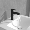 Villeroy & Boch Dawn Eengreeps wastafelkraan - mat zwart SW974113
