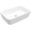 Villeroy & Boch Architectura waskom 60x40.5x15.5cm Rechthoek met overloopgat Wit Alpin glans Ceramic SW762362
