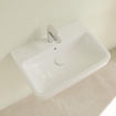 Villeroy & Boch O.novo wastafel 65x46cm ceramic+ wit SW448450