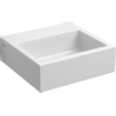 Clou Flush 1 fonteinset 28x27x9cm zonder kraangat met plug Keramiek Wit inclusief kraan en sifon chroom SW732256