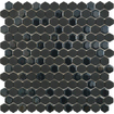 Dune Contract Mosaics Mozaiektegel 29.7x30.1cm Hip Hop-Dk 6mm Mat/glans Zwart SW798680