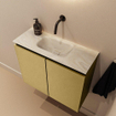 MONDIAZ TURE-DLUX 60cm toiletmeubel Oro. EDEN wastafel Ostra positie midden. Zonder kraangat. SW1104970