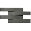 SAMPLE Serenissima Evoca Mozaïektegel voor wand 20x30cm 10mm gerectificeerd porcellanato Graphite SW1170712