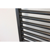 Rosani Polo Designradiator - 40x8x118cm - middenaansluiting - 441 watt - graphit glossy SW9918