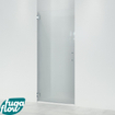 FugaFlow Efficiente Vetro Douchedeur - 90x200cm - profielloos - veiligheidsglas - anti kalk - chroom SW1123559
