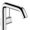 Hansgrohe Tecturis S Wastafelmengkraan - push to open waste - 15.4cm draaibare uitloop - chroom SW918673