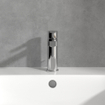 Villeroy & Boch Architectura Eengreeps wastafelkraan - met trekstang-afvoergarnituur - chroom SW974126
