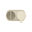 Brabantia ReNew Badkameraccessoires - set van 3 - Zeeppomp - Tandenborstelhouder - Schaal - soft beige SW798765