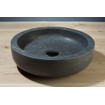 Forzalaqua Verona waskom 40x40x12cm Rond Natuursteen Hardsteen gezoet FO100005