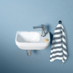 Duravit No.1 fontein 36x22x12cm Hoogglans Wit SW723811