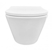 Wiesbaden Vesta wandcloset rimless met Shade slim toiletzitting softclose en quick release glans wit SW710744