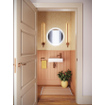Crosswater Canvass spiegel - 60x60cm - LED - rond SW876368