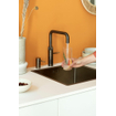 Quooker Fusion Square kokendwaterkraan - draaibare uitloop - PRO3 reservoir - Warm / kokend water - Zwart SW99147