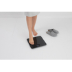 Brabantia ReNew Personenweegschaal - tot 180kg - batterijen - donker grijs SW767536