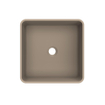 Arcqua Case waskom - vierkant - 37x37cm - mat truffel SW1209078