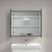 Villeroy & Boch My view spiegelkast 80x75 cm. 2 deuren en led verlichting 1024980