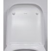 Duravit Happy D.2 WC-zitting 43x35.9x4.3cm met softclose met quickrelease Kunststof wit Glanzend SW68372