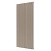 Plieger Cavallino Retto designradiator verticaal enkel middenaansluiting 1800x754mm 1506W zandsteen 7255269