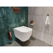 Haceka Kosmos Toiletrolhouder - met klep - geborsteld koper SW955692