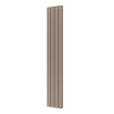 Plieger Cavallino Retto designradiator verticaal dubbel middenaansluiting 1800x298mm 817W zandsteen 7253024