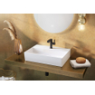 Villeroy & Boch Memento 2.0 wastafel onderzijde geslepen 60x42cm zonder overloop 1 kraangat ceramic+ stone white SW358410