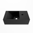 Mondiaz TYNE Fonteinset - 40x23x12cm - wasbak links - 1 kraangat - solid surface Urban mat SW704678