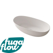 FugaFlow Eccelente Anta Vrijstaand Bad - 150x72cm - solid surface - mat wit SW1123411