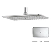 Crosswater Essence hoofddouche rechthoek 32x21cm chroom SW24466