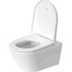 Duravit D-Neo wandtoilet zonder zitting 37x54x40cm Wit Hoogglans SW640498