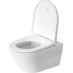 Duravit D-Neo wandtoilet zonder zitting 37x54x40cm Wit Hoogglans SW640499