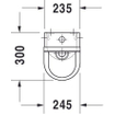 Duravit Starck 3 Urinoir (goot) 0290479