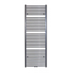 Rosani Polo Designradiator - 40x8x170cm - middenaansluiting - 654 watt - graphit glossy SW28030