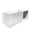 Wiesbaden Julia fontein Solid surface met nis 54 x 20 x 20 cm mat wit SW641775