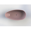 Arcqua Lima vrijstaand bad 170x86x54cm cast marble mat roze SW443809