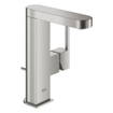 GROHE Plus waterbesparende wastafelkraan m-size met waste supersteel SW444367