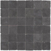 Fap Ceramiche Maku wand- en vloertegel - 30x30cm - Natuursteen look - Dark mat (grijs) SW1120110
