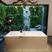 MONDIAZ FREEZE Vrijstaand bad - 180x85cm - kleur Oro / Talc SW1015099
