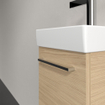 Villeroy & Boch Avento wastafelonderbouwkast 1 deur 34x51.4x20.2cm links nordic oak SW448534