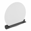 Mondiaz SPOT Badkamerspiegel - rond 110cm - spiegelplanchet - kleur Dark Grey SW1235519