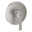 Grohe Lineare Inbouwthermostaat - 1 knop - supersteel 24063DC1 SW296736